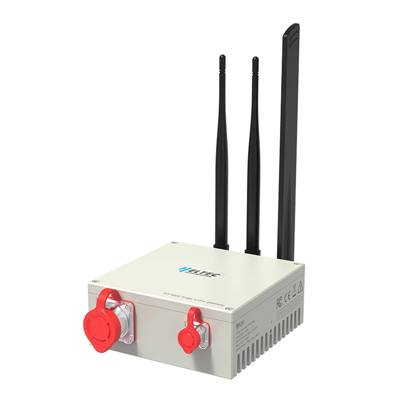 433MHz,HT-M02 v2エッジコンピューティングまたはロワのiotゲートウェイベースステーション,インテリジェント産業用農場,heltec,sx1303,iot,ip66