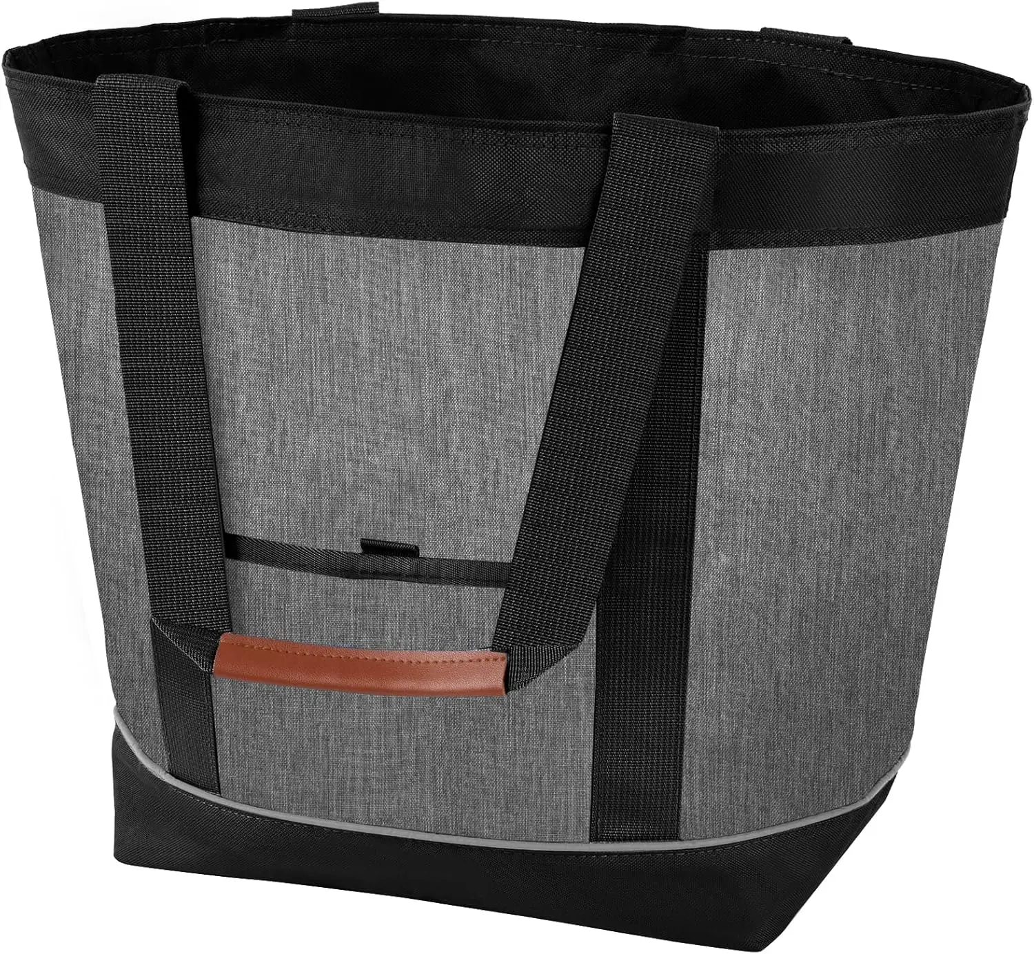 

30 Can Insulated Cooler Bag, Portable Soft Cooler for Groceries, Beach, Camping, 24L