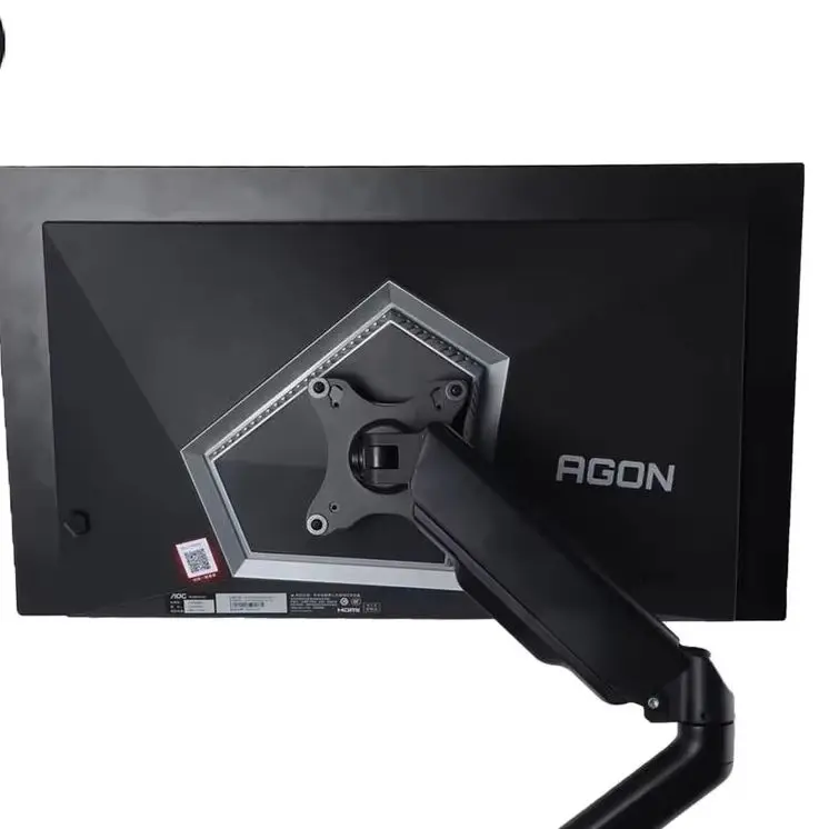 Soporte de Pared VESA Compatible con Monitores 75x75 y 100x100, Adaptador para AOC Argonne PRO AG276QZD, Brazo de Escritorio para Montaje en Pared AOC Agung AG276QZD