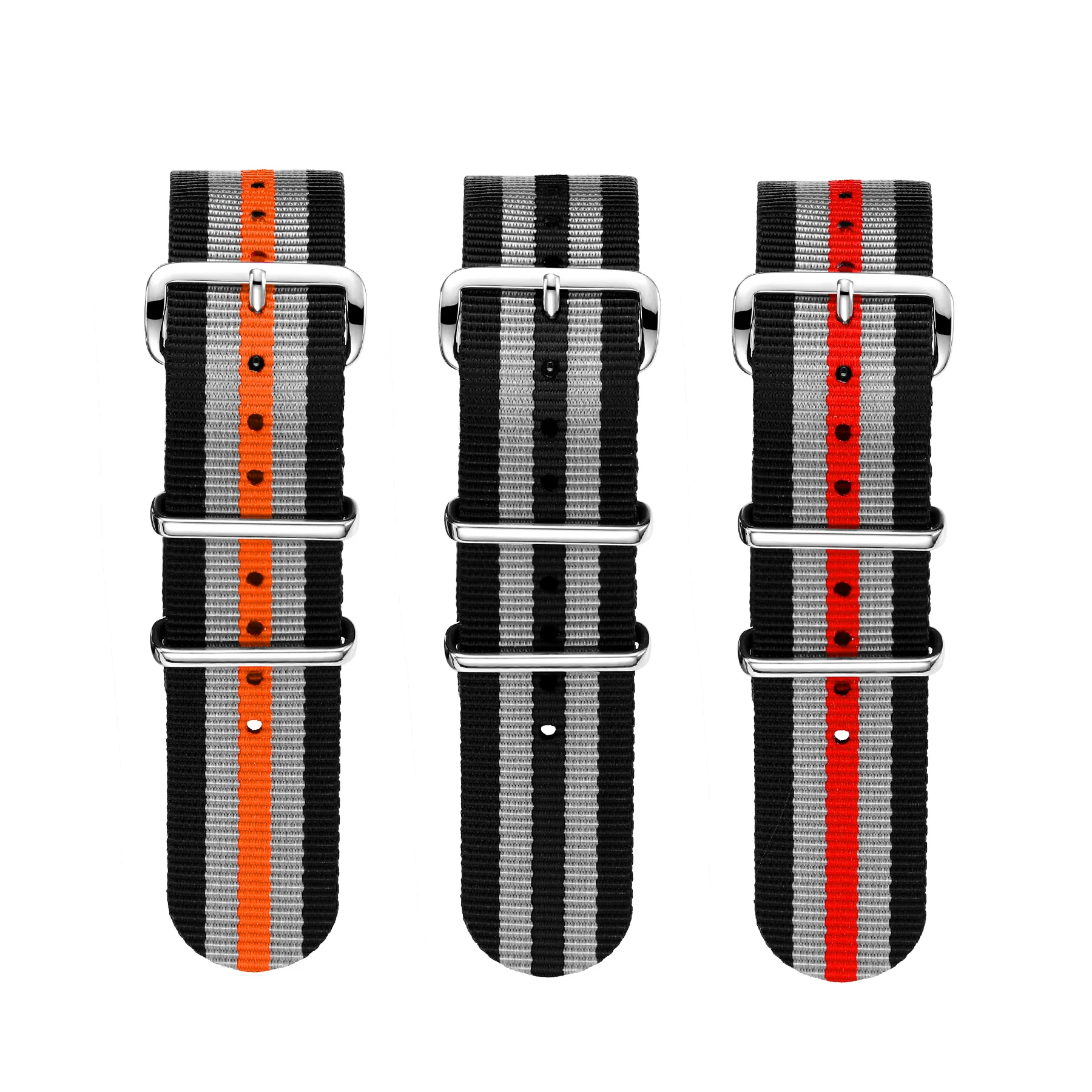 

Nylon Watch Band 22mm Comfortable Watch Straps Loop Military Washable Blet for Men Watchbands