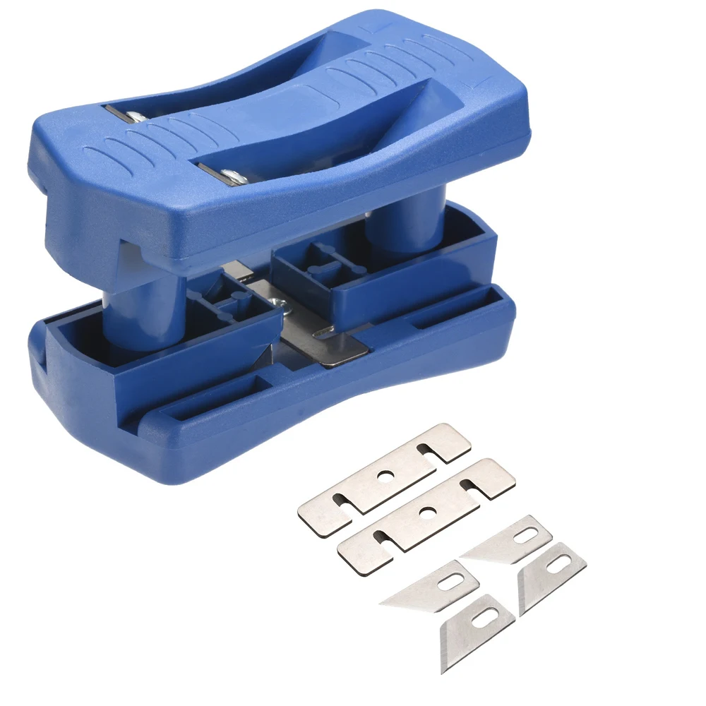 Double Edge Trimmer Side Banding Machine Wood Head Tail Trimming for Plastic PVC Plywood Manual Woodworking Hand Tools