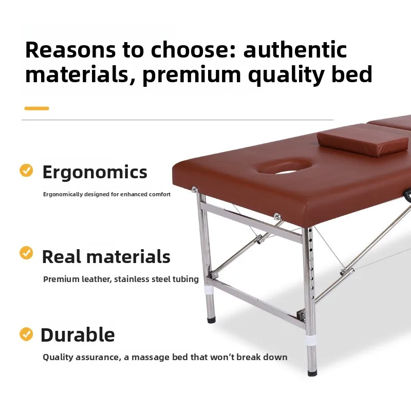 Multifunctional Portable Thermal Jade Massage Bed Table White Spa Facial Folding Wood Stretcher Metal Material Milking Lash Sale