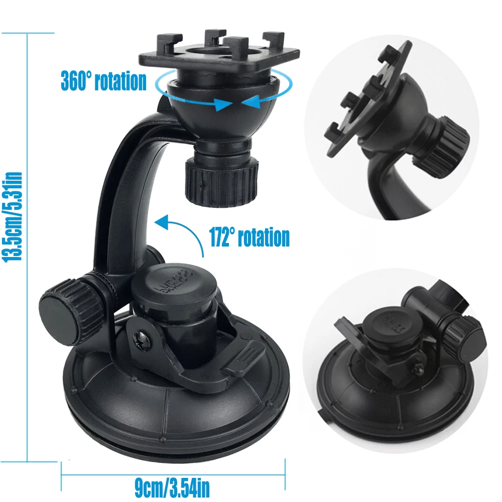 Car Headrest Mount Tablet PC Holder Windshleld and Backrest Mount 360 Degree Rotation Adjustment for 7-10 Inch Tablet PC 5