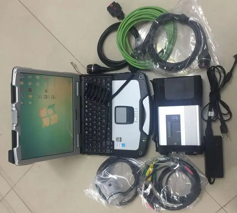 

OBD2 Автоматические диагностические инструменты MB Star C5 SD Compact 5 V2025.06 Программное обеспечение с 90% новым процессором CF31 i5 Гарантия 2 года