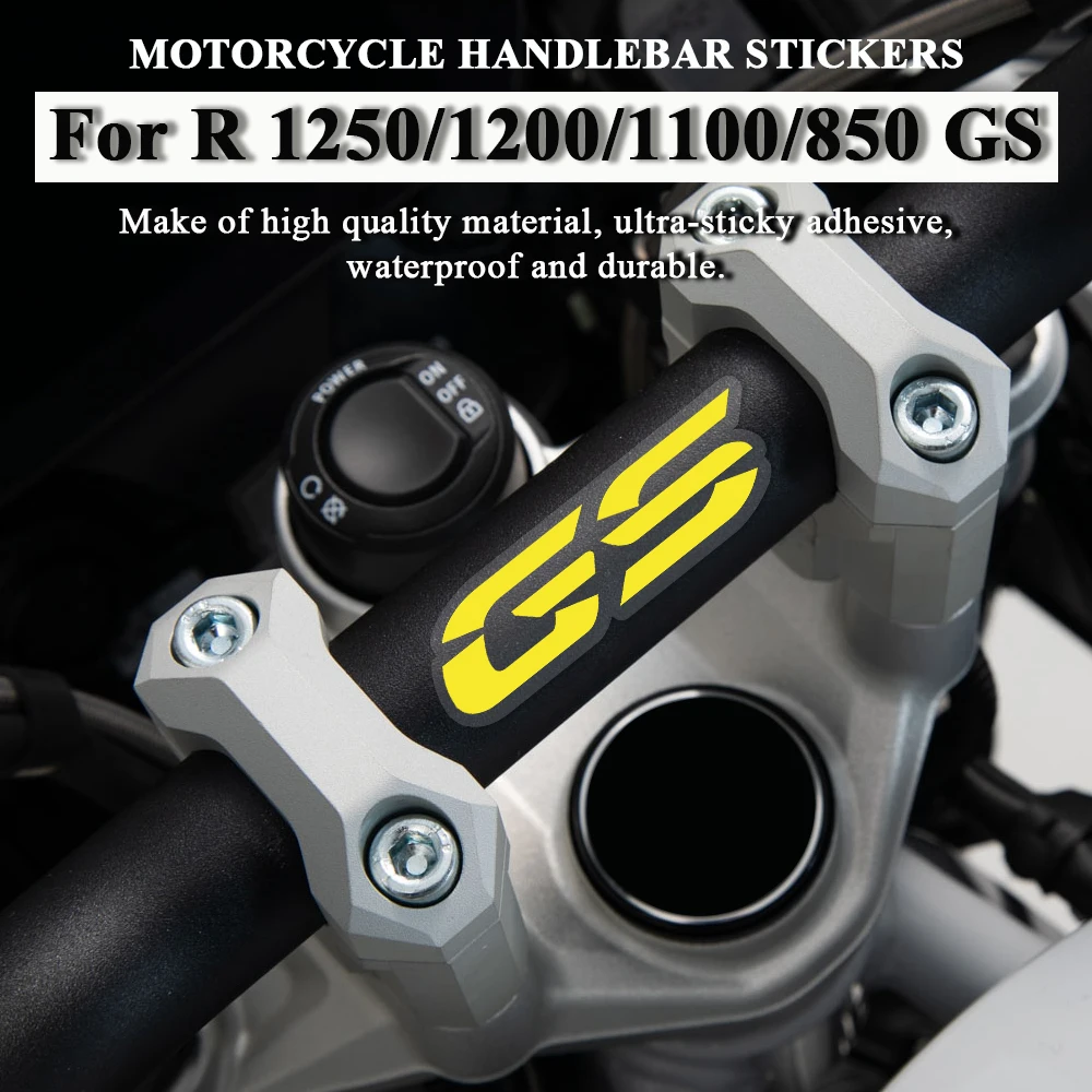 

Motorcycle Handlebar Stickers Waterproof for BMW F700GS F800GS G650GS R850GS R1150GS R1200GS R1250GS Adventure 2021 2022 2023