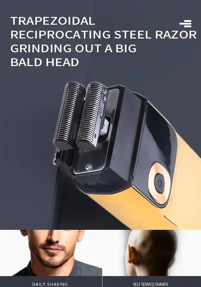 Kemei KM-5027 Original kabelloser elektrischer Haarschneider, wiederaufladbarer Haarschneider KM-2028, Rasierer für Männer, USB-Laderasierer, Friseur – Detail 14