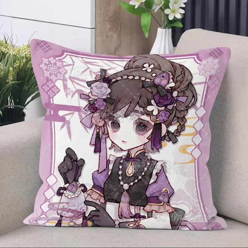 

Anime Identity Ⅴ Game 2025 Cos Gardener Cheerleader Mechanic Purfumer Unisex 45x45cm Fashionable Dormitory Nap Pillow Present