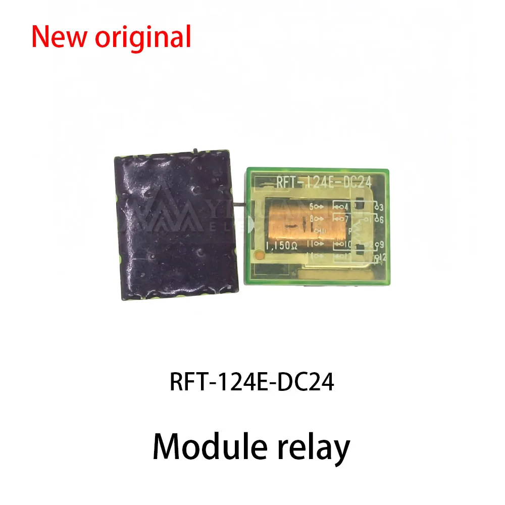 (3pcs) 100% New relay RFT-124E-DC24 15 pin relay module