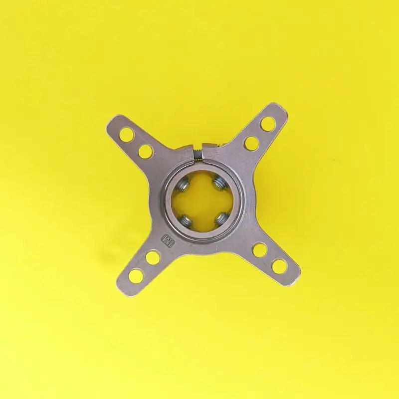 Stainless Steel 4-Jaw Socket Adapter for Prosthetic Leg Artificial Limb Alignment Parts Transtibial Transfemoral Components