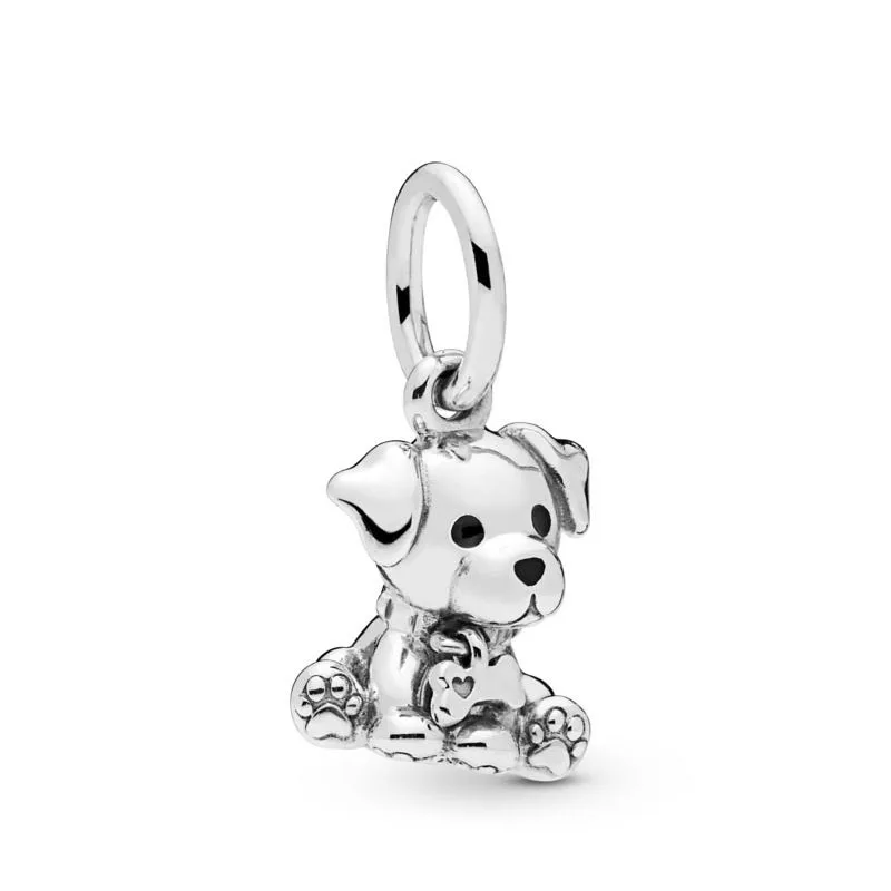 Hot Selling 925 Silver Dog,Cat, Angel, Bee,Dance Shoe Bead Pendant Suitable For European Original Bracelet DIY Exquisite Jewelry