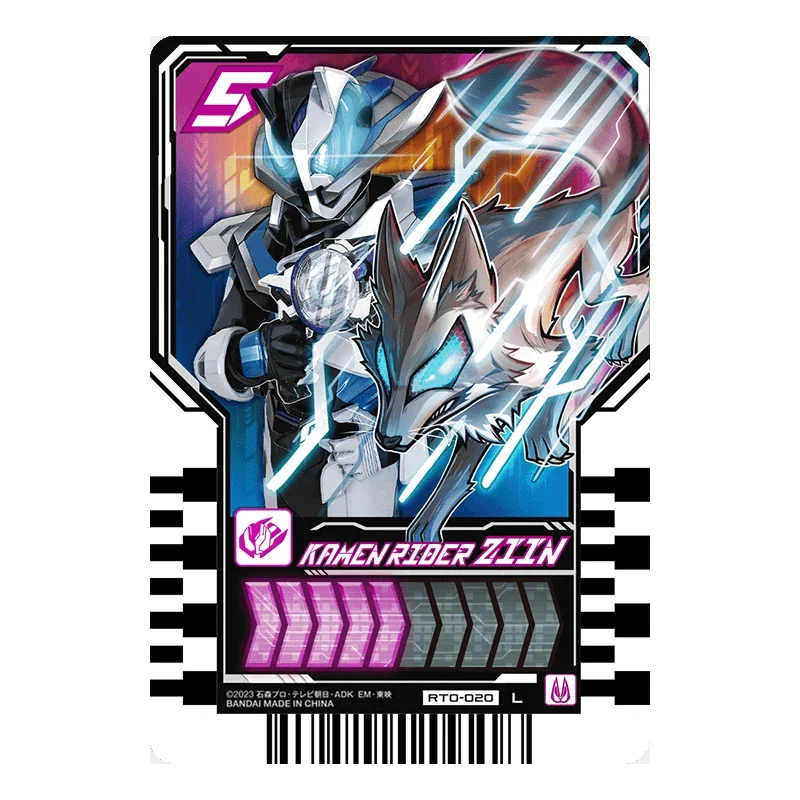 Bandai 2024 Kamen Rider Gotchard Card 01 Bomb Legendary Knight L Card Legend Boy Collect Desktop Decorations Game Boyfriend Gift