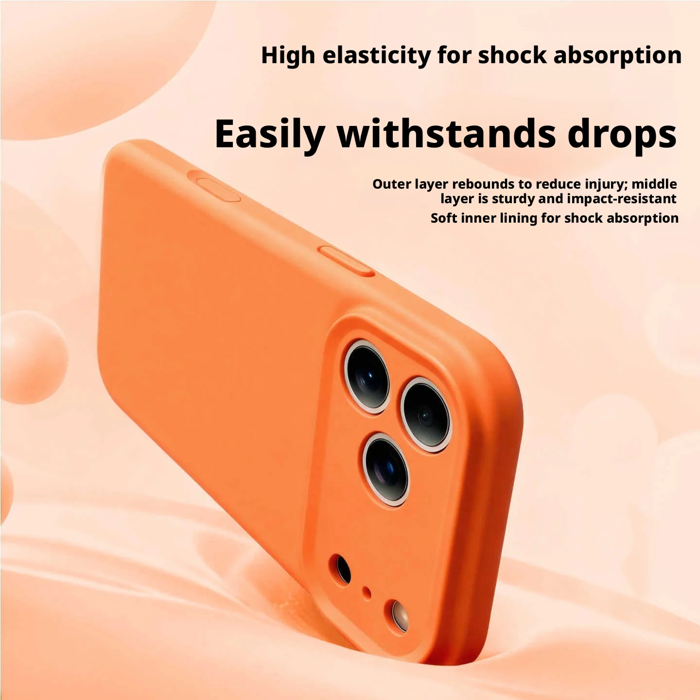 Liquid Silicone For Magsafe Magnetic Case For iPhone 17 Air 16 15 14 13 Pro Max Plus Wireless Charging Shockproof Soft Cover - view 3