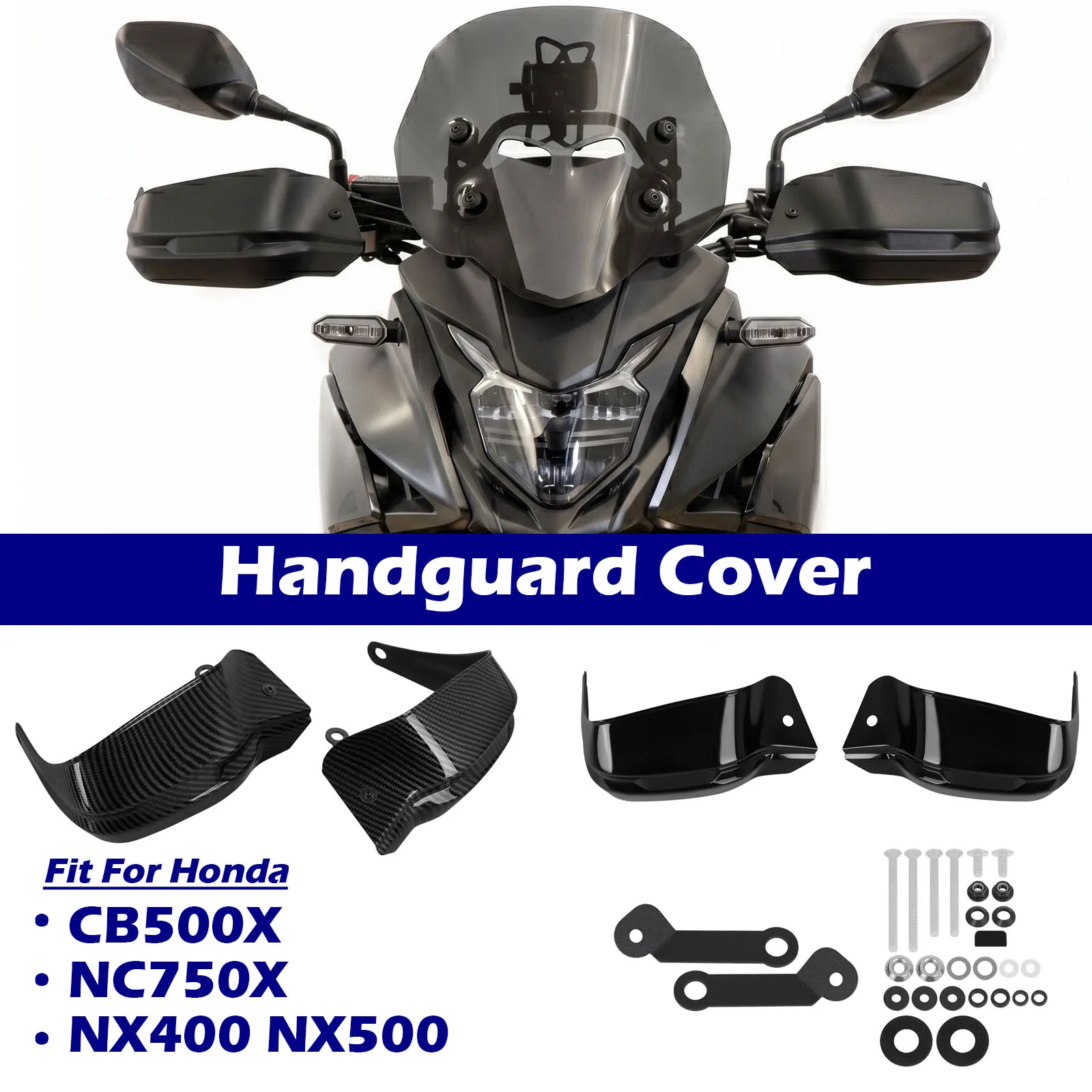 Motorcycle Handguards For Honda CB500X CB 500X NC750X NC 750 X NX500 NX400 2021-2025 Handle Bar Hand Guard Handle Protector