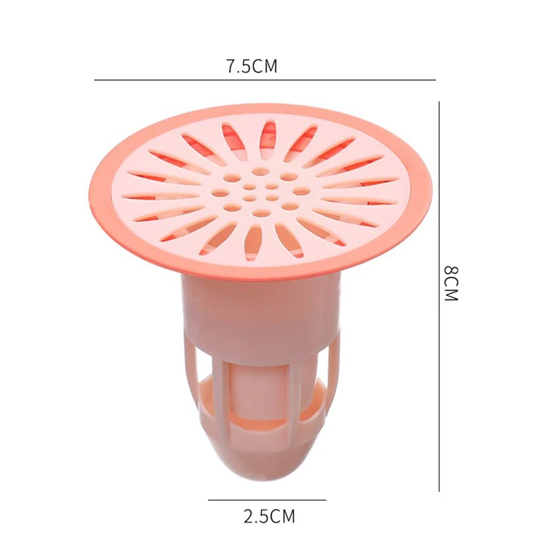 Deodorant Floor Drain Core Silicone Drain Stopper Insectproof Anti-odor Hair Trap Plug Trap For Kitchen Bathroom Toilet Sewer