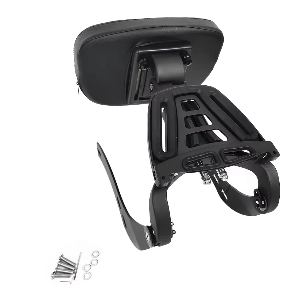 Rider Driver Sissybar Passenger Backrest For Indian Scout Bobber 2018-2024 Twenty Sixty Sissy Bar Back Rest