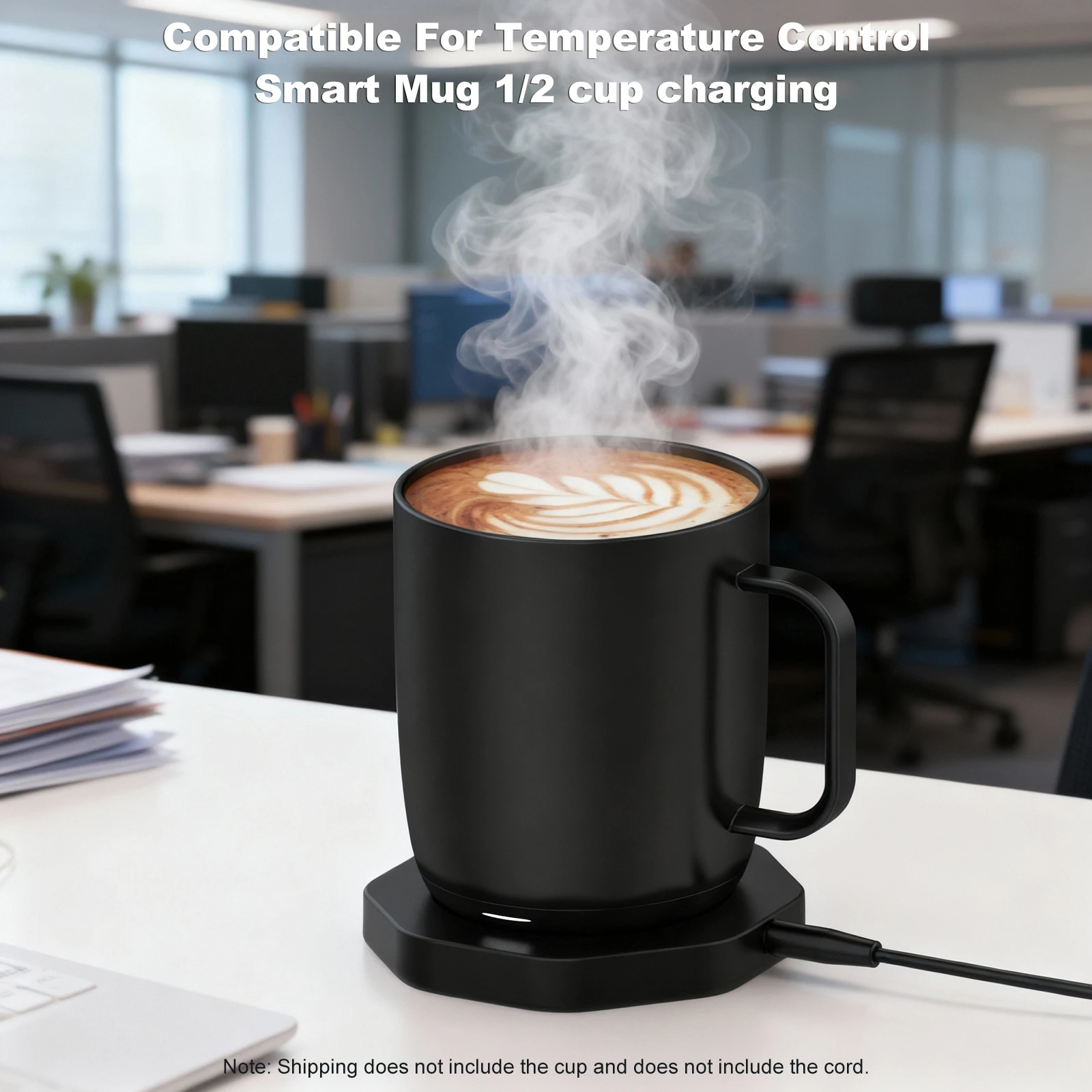 Charging Dock for Ember Temperature Control Smart Mug 1 2 DC5.5x2.1mm Interface Charger Base for Wireless Warmer Cup Accessories