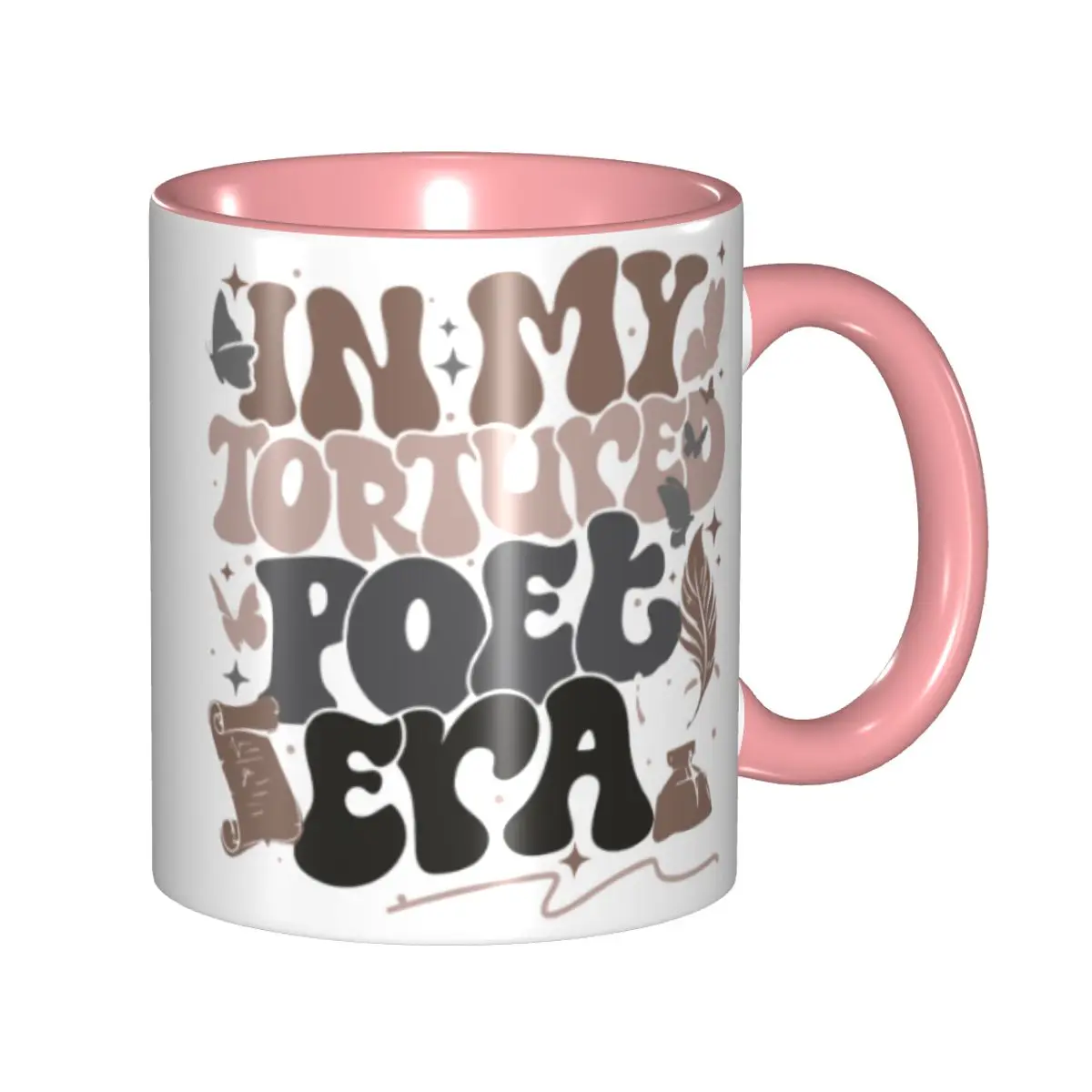 The Tortured Poets Department Coffee Mugs Funny 2024 New Album TTPD Merch Cup Gifts For Woman