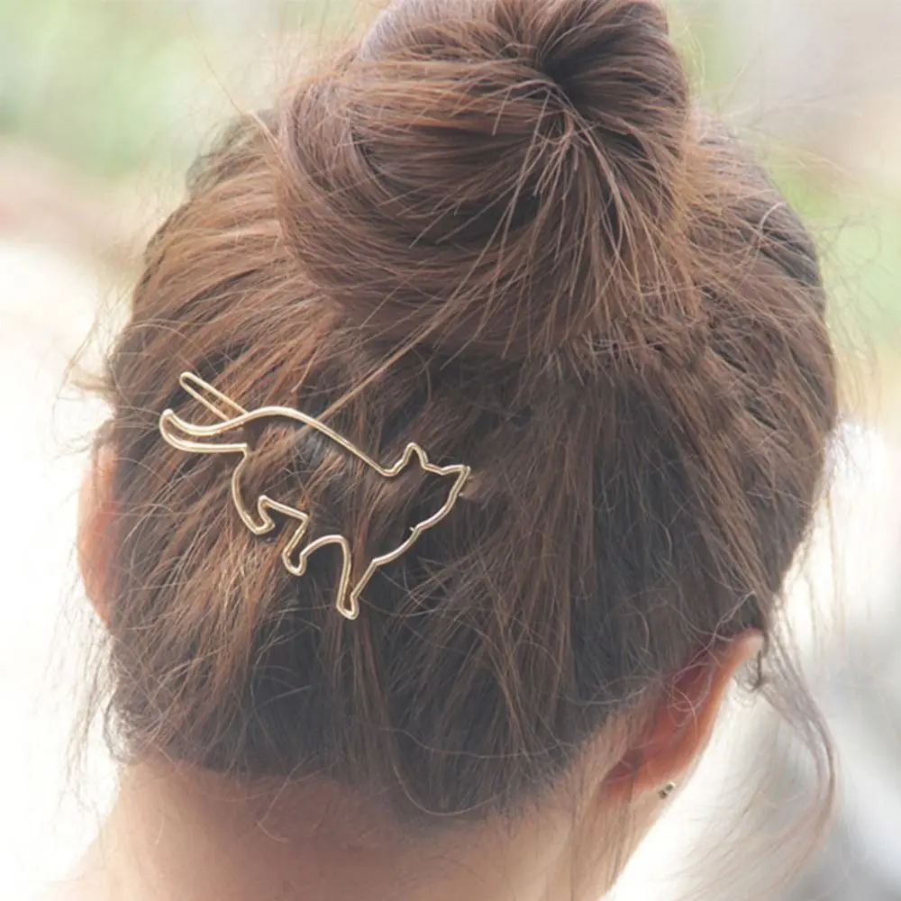 Argento donna ragazza decorazione dei capelli porta capelli accessori per capelli fermaglio per capelli forcina