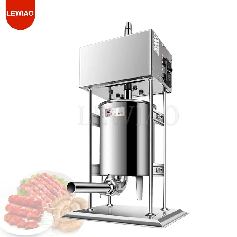 10L 15L 20L 25L Powerful Electric Sausage Stuffer Filler Eier Wurst Machine