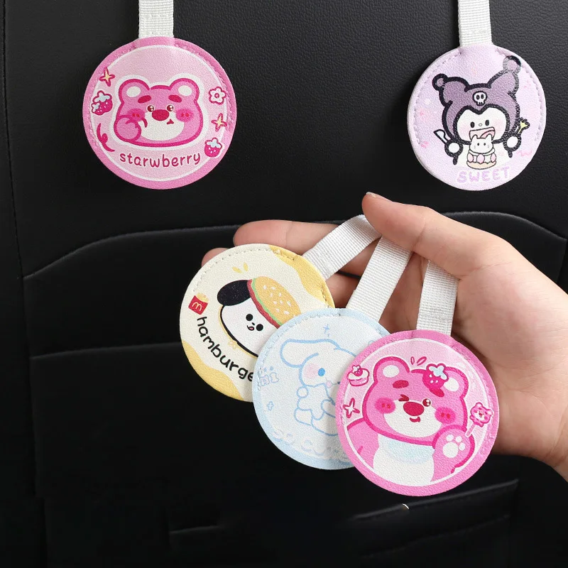 

Kawaii Sanrio Hellokittys Kuromi Cinnamoroll почтовый автомобильный крючок аниме мультфильм спинка сиденья многофункциональный крючок автомобильные аксессуары Игрушка