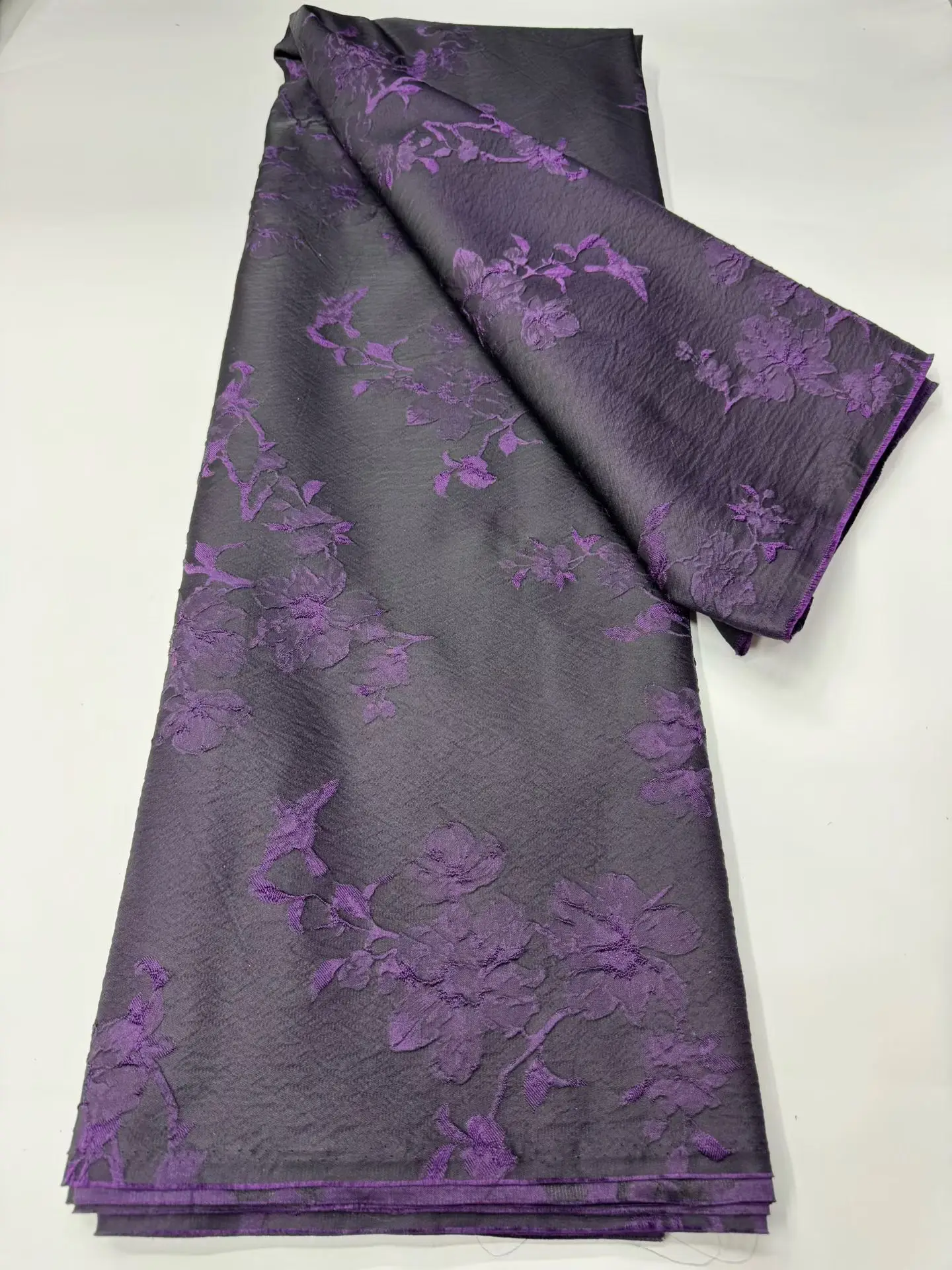 

French Jacquard Lace Fabric High Quaity 2026 Gilding African Brocade Lace Fabric Nigerian Wedding Dress for Women Sewing VCW6476