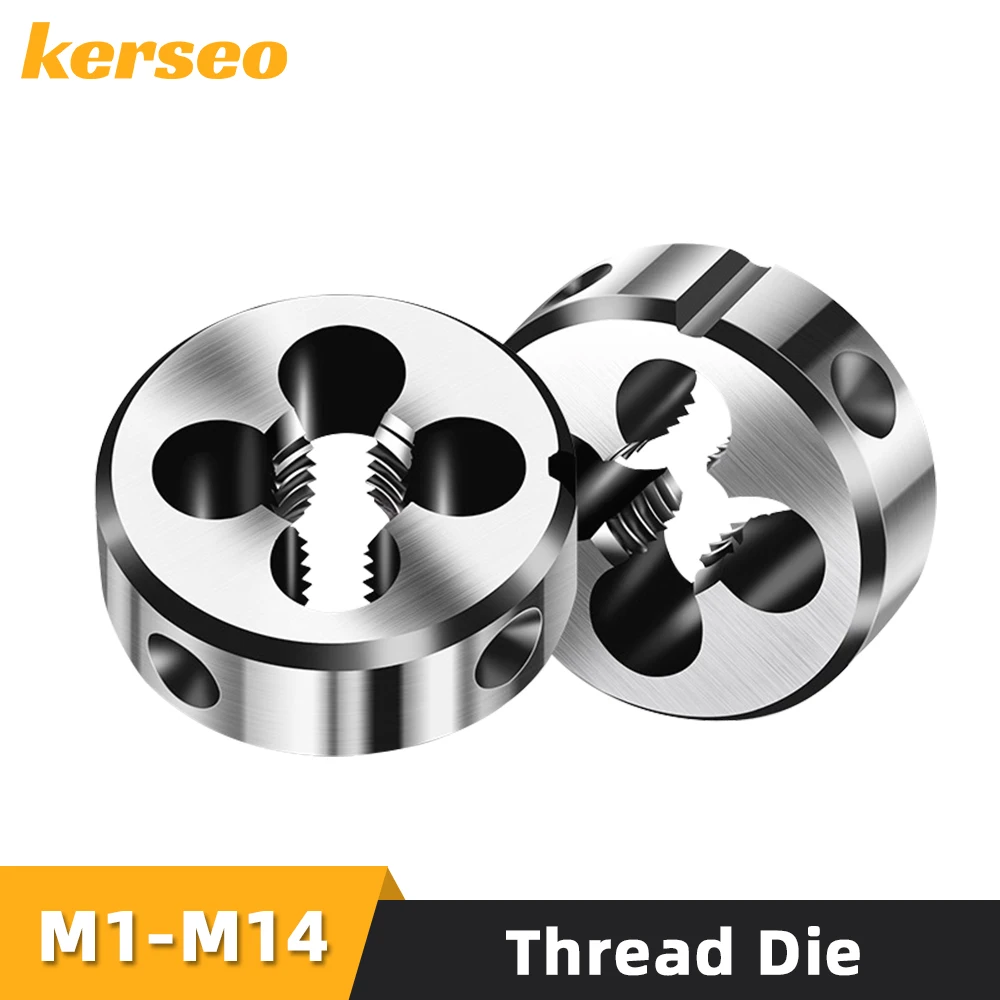 Right Hand Threading Die Metric Thread Cutting Dies Tools for Metalworking  M1 M2 M3 M4 M5 M6 M8 M10 M12 M14 Hand Tools 1PCS