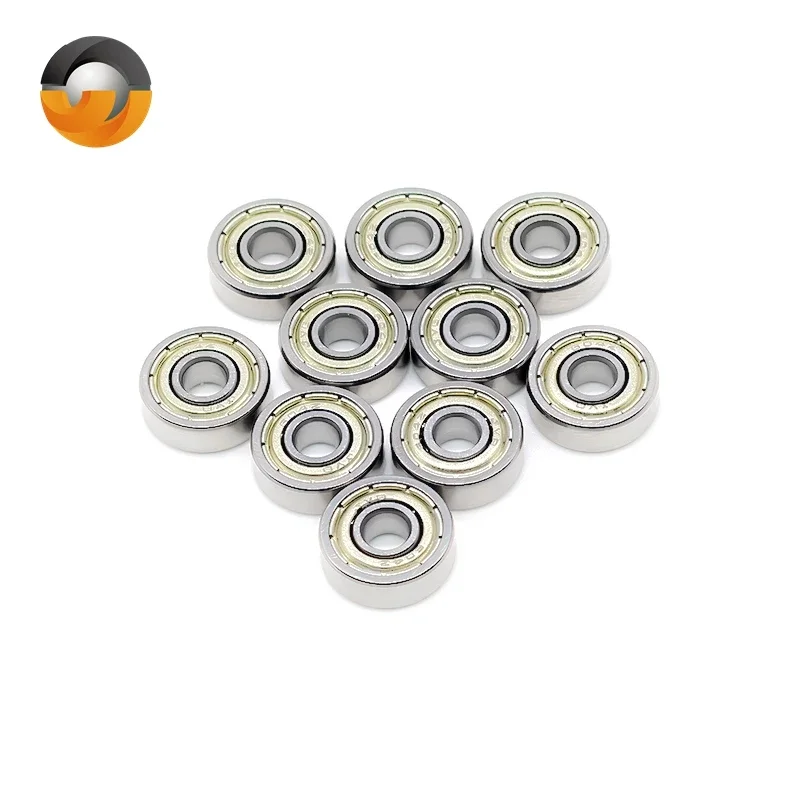 10 قطعة ABEC-7 604ZZ 4x12x4mm مصغرة الكرات الكروم الصلب محامل لأجزاء الطابعة