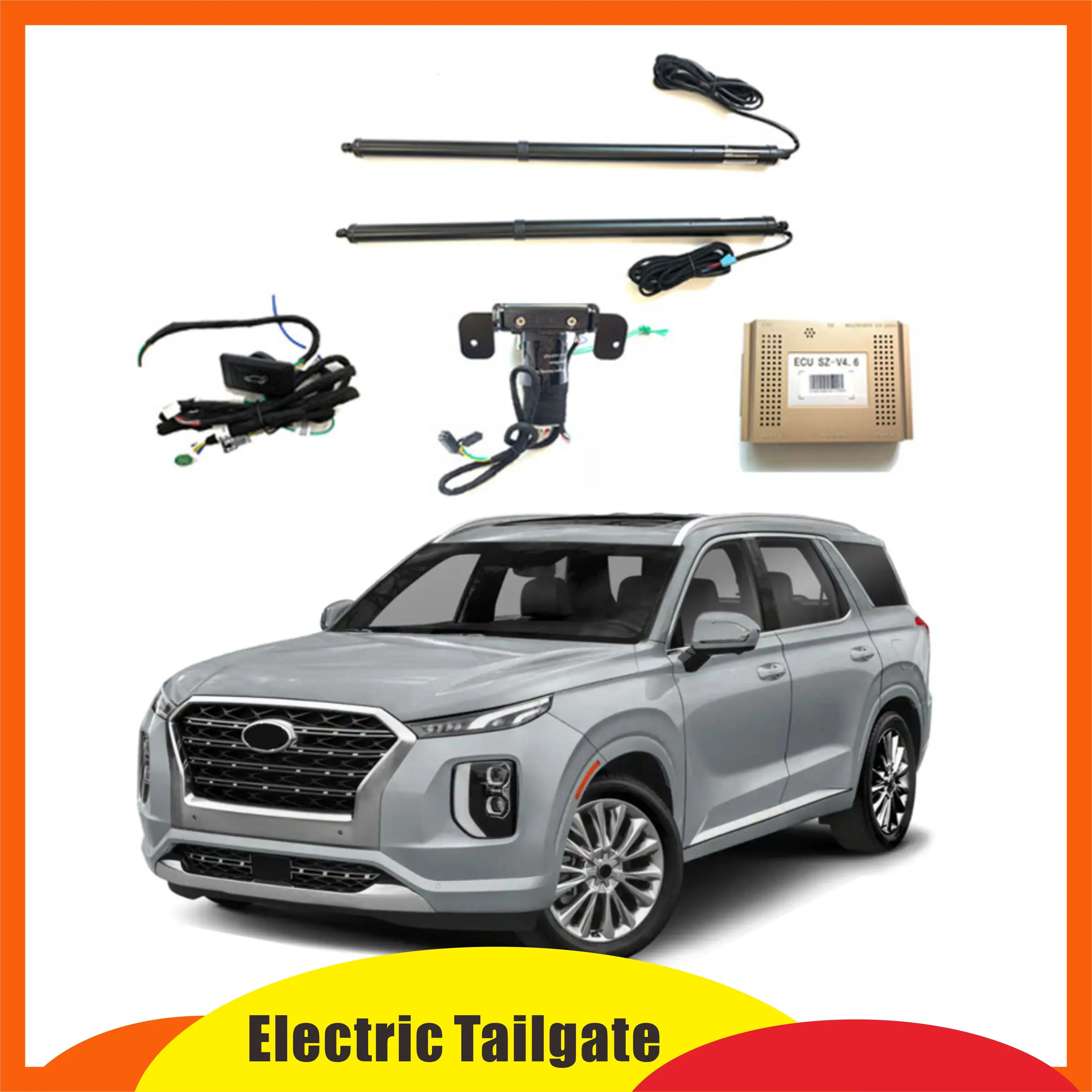 

For Hyundai Palisade 2020-2021 Edition Electric Tailgate Modification Tail Box Intelligent Auto Auto Accessories DIY