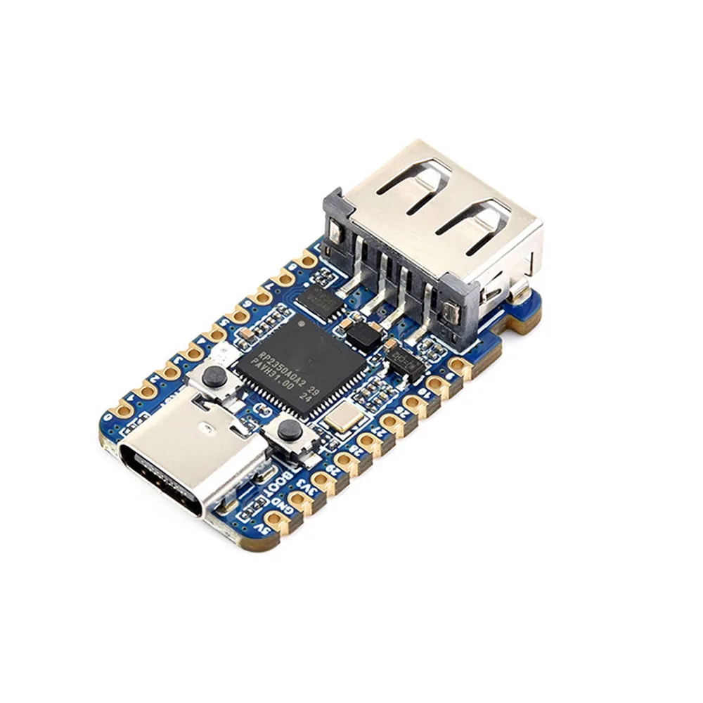 

Development Board for Raspberry Pi Pico 2, RP2350 USB A, Waveshare RP2350-USB-A