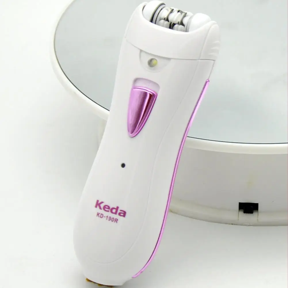 

Effective Hair Removal Device Women Epilator Rechargeable Women's Epilator for Smooth Hair Removal on Face Body Bikini Area Eu