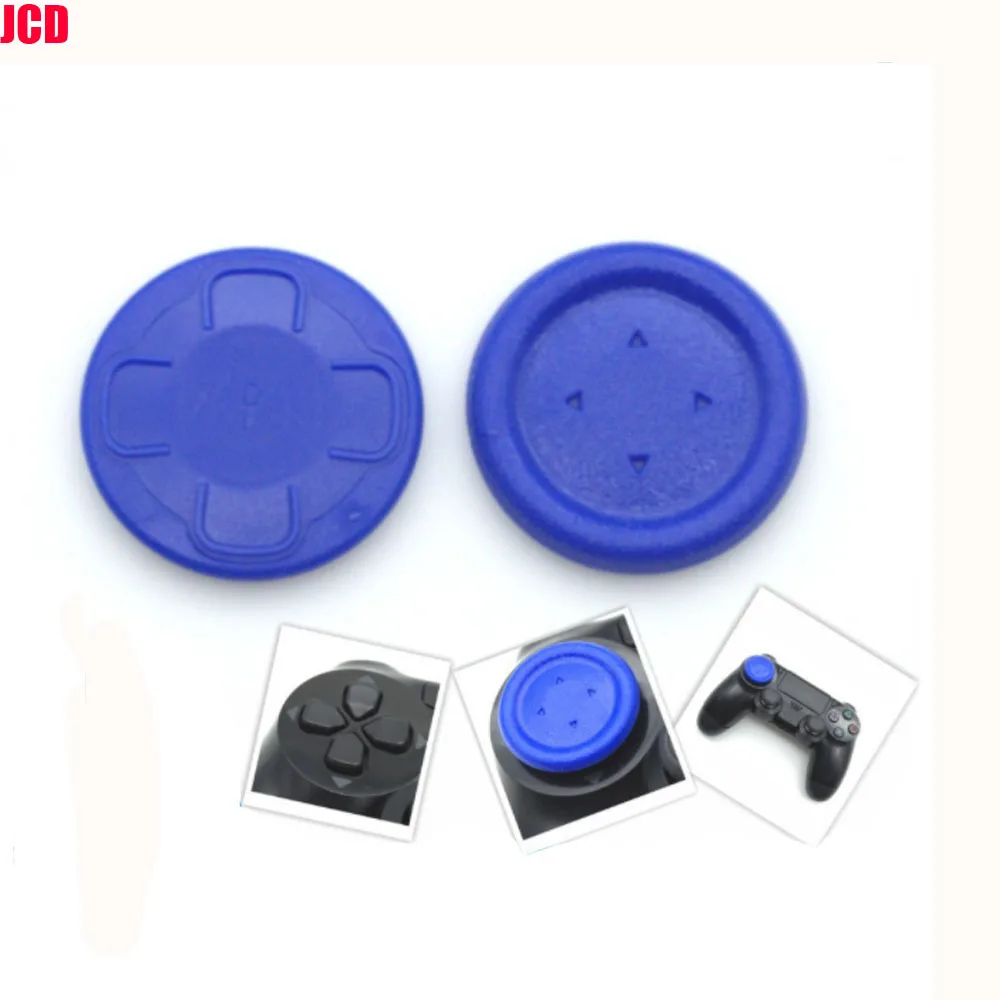 Jcd 1 Pcs Voor Ps4 Ps5 Game Gamepad Pasta Zachte Rubberen Schijfsleutel Voor Ps4 Controller Diy Cirkel Vervangende Knop