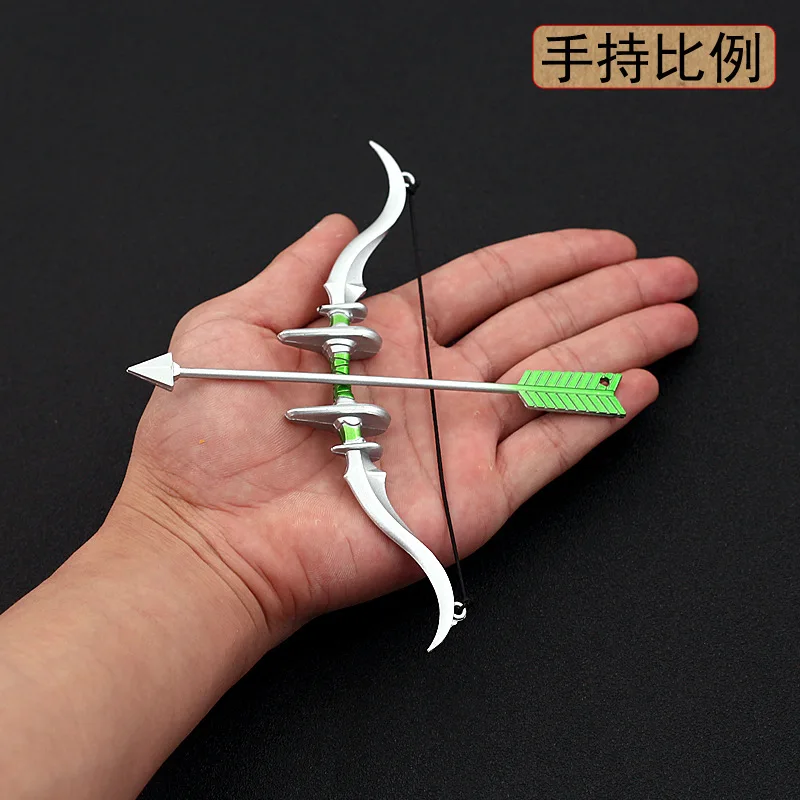 16cm Full Metal Bows and Arrows Sword Art Online Asada Shino Anime Peripherals Weapons Model Ornament Crafts Doll Equipment Boys