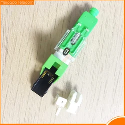 ESC250D Field Mountable Optical Fiber Quick Connector FTTH SC APC SingleMode Fast Connector Loss ≤ 0.3dB