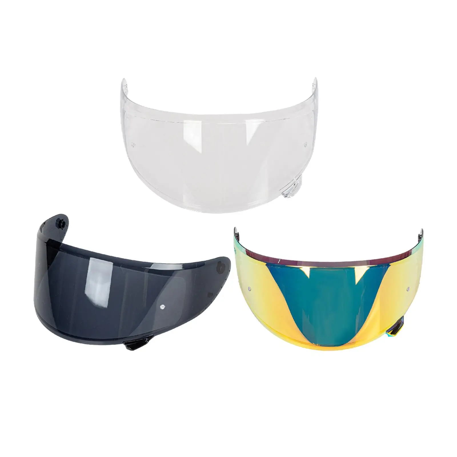 Motorcycle Helmet Visor Replace Parts Sturdy Practical Motorbike Accessories Helmet Shielding Wind Shielding for GXT601 GXT602