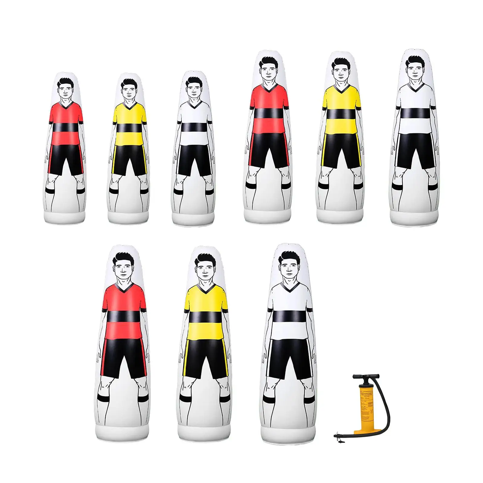 

Inflatable Football Training Dummy, Punching Bag, Wall, Inflatable Soccer