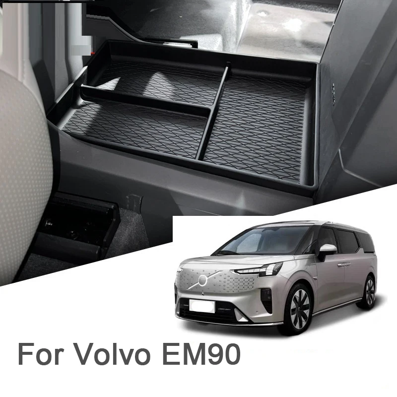 

For Volvo EM90 2025 Car Interior Accessories Storage Organizer Case Center Console Lower Storage Box