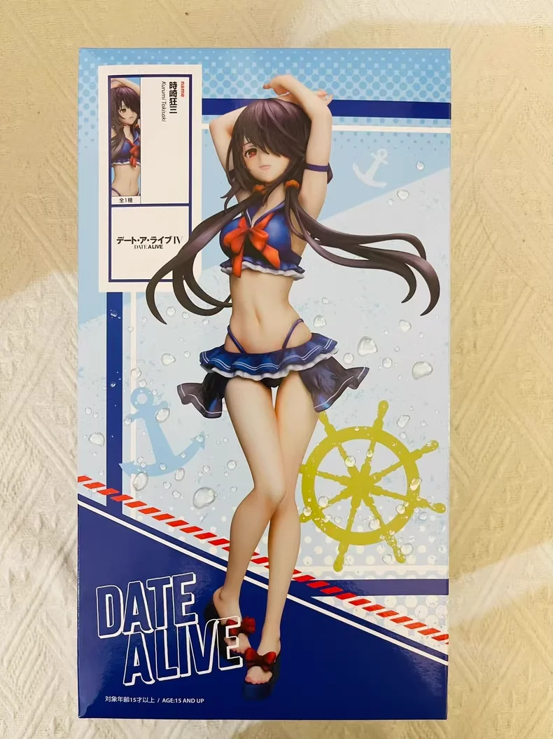 Figura de PVC Date A Live IV Kurumi Tokisaki - Nightmare Ver. Colección EL Coco Girls, Estatua de anime oficial con base de exhibición