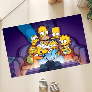 سجادة كرتون T-The S-Simpsons غير قابلة للانزلاق ، ممسحة منزل مدخل ، غرفة نوم ، حمام ، غرفة معيشة ، سجادة مطبخ أفضل 10 سيارات سمبسون غامضة مبيعا - رقم 9
