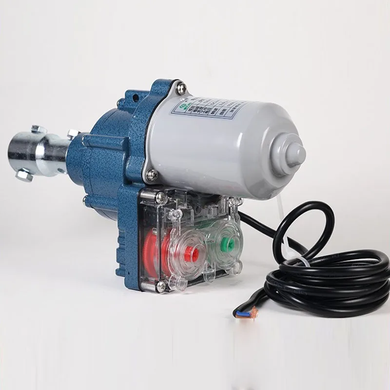 ماكينة مصراع أسطوانة الدفيئة الكهربائية 24 فولت، إطلاق الهواء الأوتوماتيكي وجهاز لف الفيلم لتربية الدفيئة #6