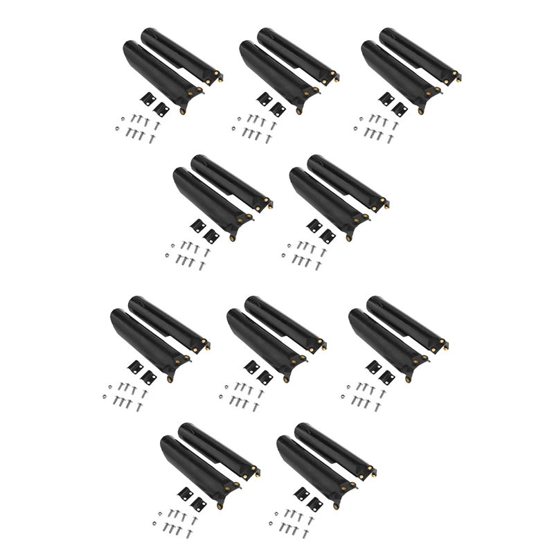 

10 пар защитных чехлов для передних вилок мотоцикла, пластиковые защитные чехлы для 110Cc 125Cc 140Cc 150C 160Cc