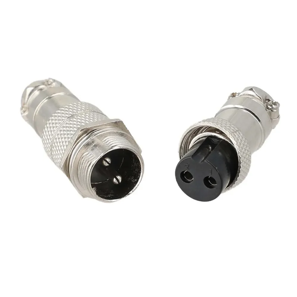 1Set GX12/16/20 Aviation Connector Plug Socket Circular Connector 2 3 4 5 6 7 8 9 10 12 13 14 15 Pin Cable Wire Male Female