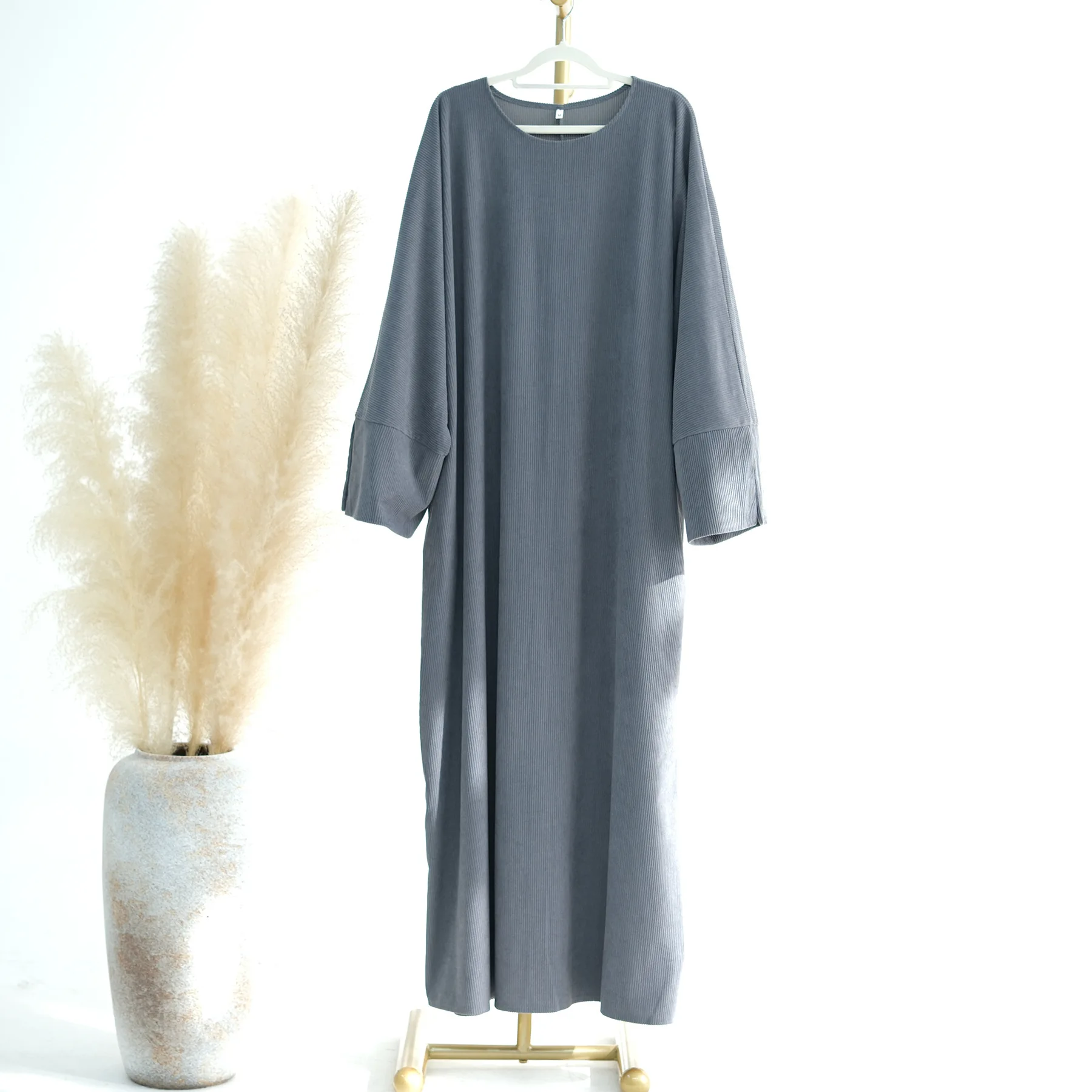 

Удобное повседневное платье свободного кроя с вышивкой в богемном стиле, исламское арабское традиционное платье-халат