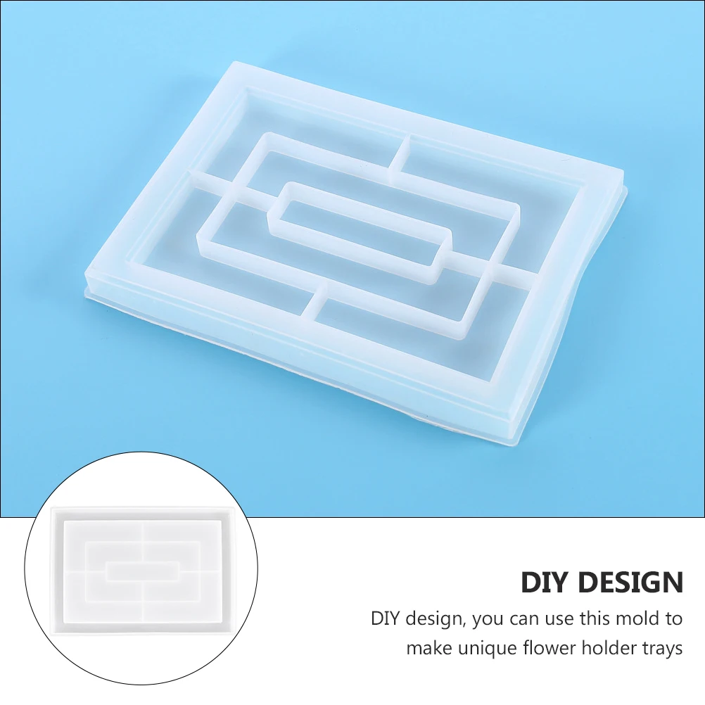 

Epoxy Mold DIY Tools Handmade Flower Holder Silicone Diy Tools Tray Craft Casting Resin Art Jewelry Accessories Parts