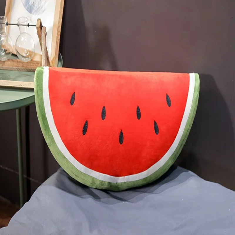 

Kawaii Watermelon Plush Toys Soft Stuffed Animals Doll Sofa Car Pillow Cushion Home Room Decor Baby Kids Children Girls Gifts