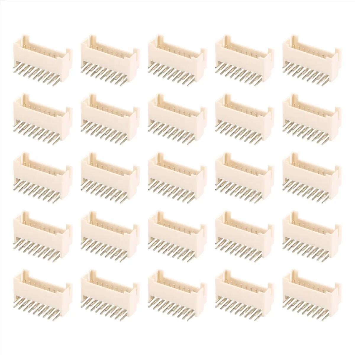 DT35！ 25Pcs BTC BCH LTC ZEC ETH DCR Miner Connector 2X9P Male Socket Curved Needle Suitable for Asic Miner Antminer S9 Z11