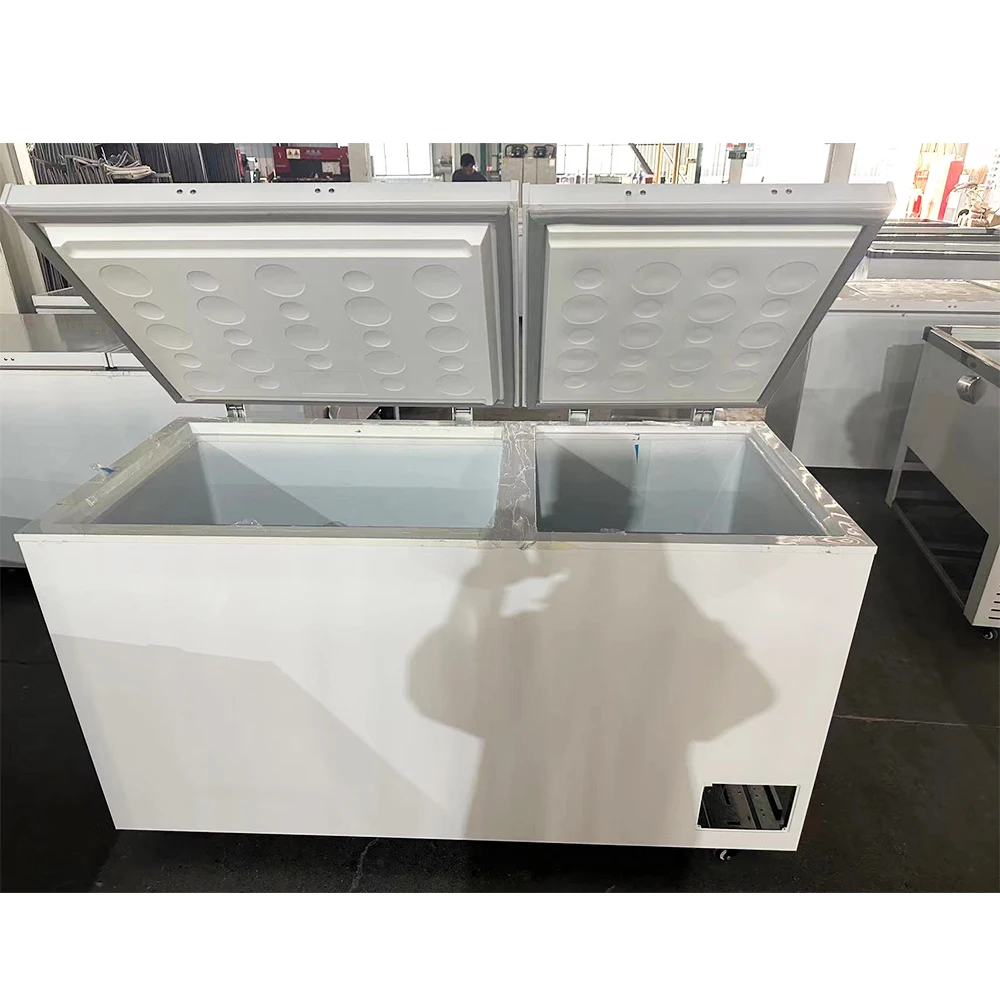 

Commercial Chest Deep Freezer New 435L Chest Freezer Household Deep Freezer with Basket