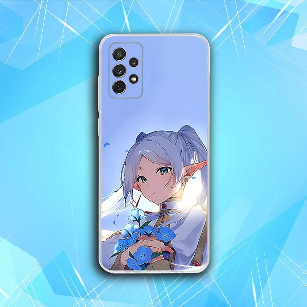 S-Sousou No F-Frieren Phone Case For Samsung S30,23,21,22,20, FE lite,S10,9,8,7 PIus Note20ultra Soft Transparent