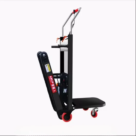 

Heavy Duty Electric Stair Climbing Trolley 200kg Load Capacity Crawler Transporter for Home Appliance Handling