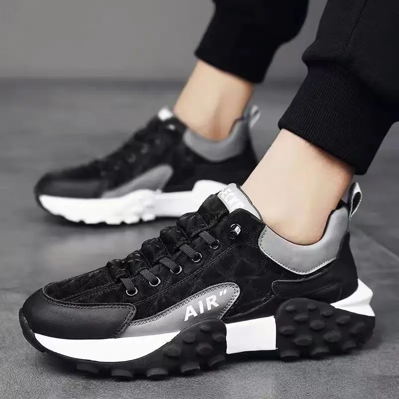 Autumn & Spring Men's ’Shoes Fashion Breathable Anti-slip Outdoor Sneakers Sports Casual Size 39-44