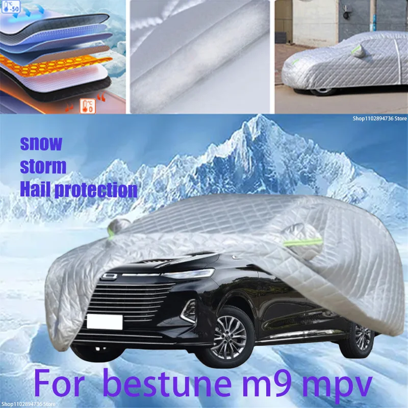 

For bestune m9 mpv Outdoor Cotton Thickened Awning For Car Anti Hail Protection Snow Covers Sunshade Waterproof Dustproof